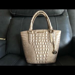 BRAHMIN DUXBURY SATCHEL GLACIER